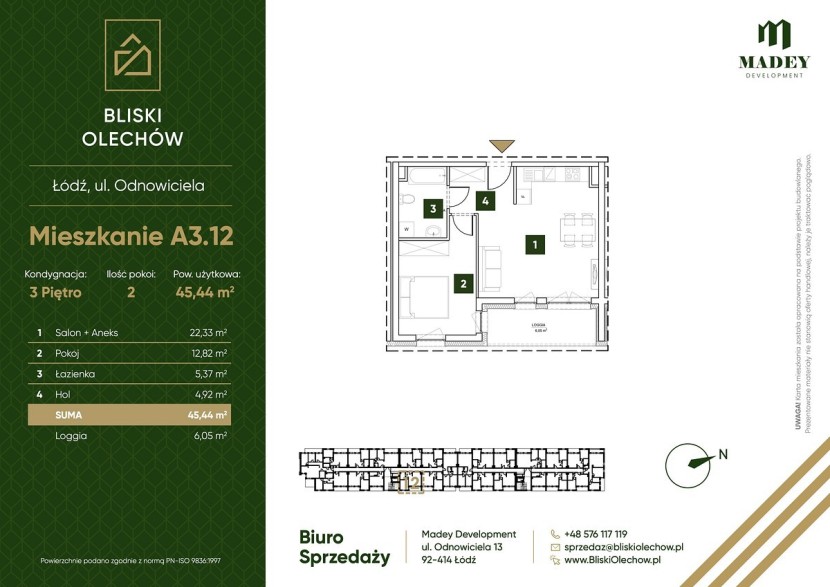 Mieszkanie A3.12